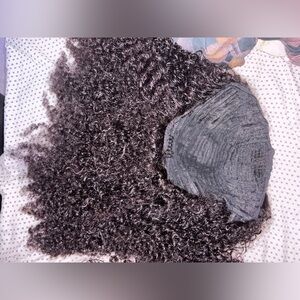 Former kinky curly headband wig